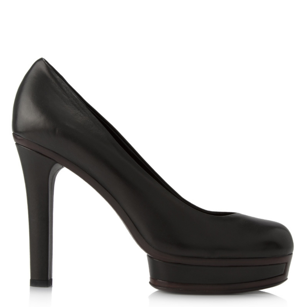 Gucci Women's Size 40 Black Platform Heel Shoes